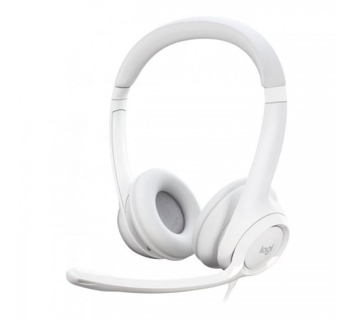 Наушники Logitech H390 USB White (981-001286) Наушники Logitech H390 USB White (981-001286)