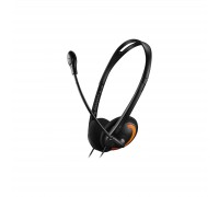 Наушники Canyon HS-01 Black-Orange (CNS-CHS01BO)