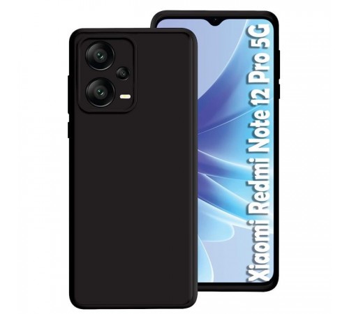Чохол до мобільного телефона BeCover Xiaomi Redmi Note 12 Pro 5G Black (708814) Чохол до мобільного телефона BeCover Xiaomi Redmi Note 12 Pro 5G Black (708814)