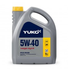 Моторное масло Yuko VEGA SYNT 5W-40 4л (4823110401453)