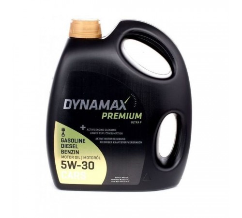 Моторное масло DYNAMAX PREMIUM ULTRA F 5W30 5л (502038) Моторное масло DYNAMAX PREMIUM ULTRA F 5W30 5л (502038)