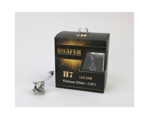Автолампа SHAFER H712V55WPlatinumWhite+150 (SL3007P) Автолампа SHAFER H712V55WPlatinumWhite+150 (SL3007P)