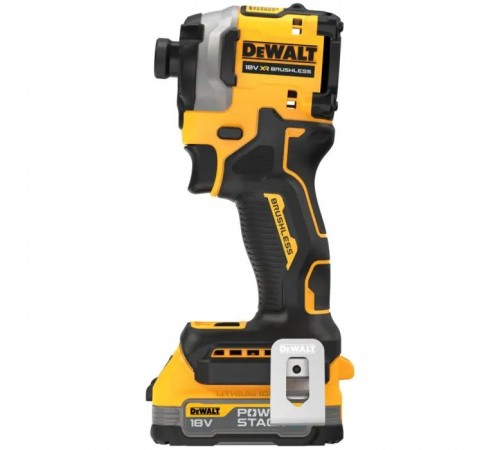 Шуруповерт DeWALT 18 В XR Li-lon PowerStack 2x1.7Ah, 206 Нм, кейс TSTAK (DCF850E2T) Шуруповерт DeWALT 18 В XR Li-lon PowerStack 2x1.7Ah, 206 Нм, кейс TSTAK (DCF850E2T)