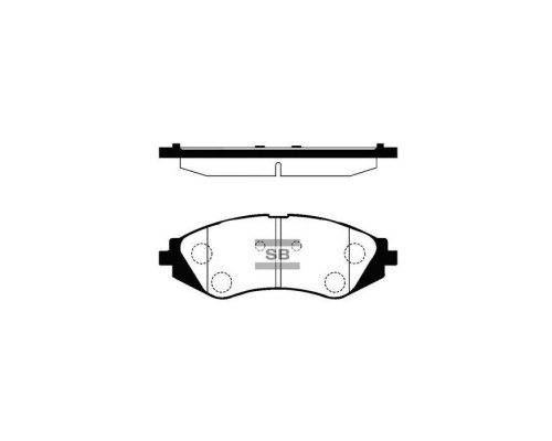 Тормозные колодки HI-Q SP1159 Тормозные колодки HI-Q SP1159