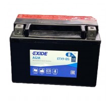 Аккумулятор автомобильный EXIDE AGM 8Ah (+/-) (120EN) (ETX9-BS)