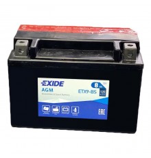 Акумулятор автомобільний EXIDE AGM 8Ah (+/-) (120EN) (ETX9-BS)