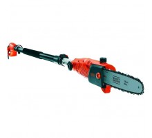Ланцюгова пила Black&Decker висоторіз зі штангою, 0.8 кВт, довжина 244 см, довжина шини 25 см (PS7525)