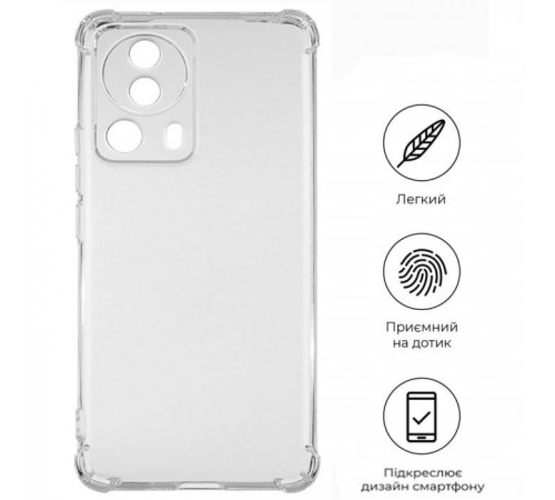 Чохол до мобільного телефона BeCover Anti-Shock Xiaomi 13 Lite Clear (709327) Чохол до мобільного телефона BeCover Anti-Shock Xiaomi 13 Lite Clear (709327)