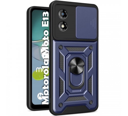 Чохол до мобільного телефона BeCover Military Motorola Moto E13 Blue (709102) Чохол до мобільного телефона BeCover Military Motorola Moto E13 Blue (709102)