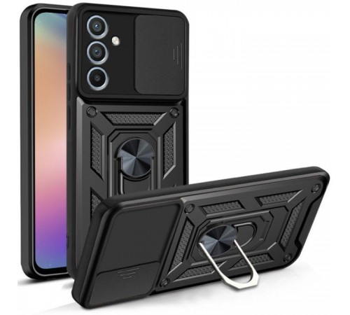 Чохол до мобільного телефона BeCover Military Samsung Galaxy A24 4G SM-A245 Black (709133)