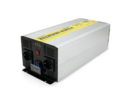 Автомобильный инвертор 12V/220V 5000W чистая синусоида, 2xShuko, 1xUSB Ritar (RSC-5000) Автомобильный инвертор 12V/220V 5000W чистая синусоида, 2xShuko, 1xUSB Ritar (RSC-5000)