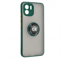 Чохол до мобільного телефона Armorstandart Frosted Matte Ring Xiaomi Redmi A2 Dark Green (ARM68375)