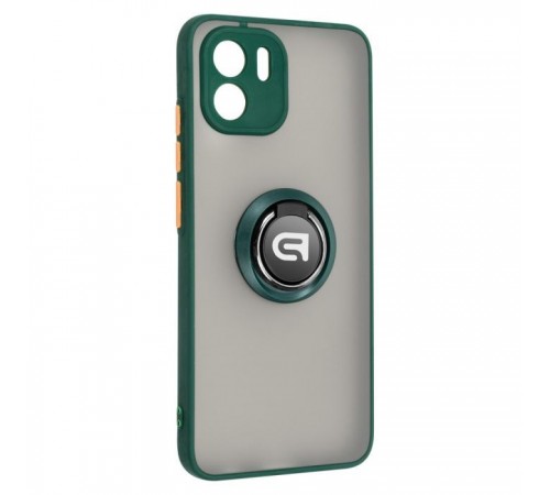 Чохол до мобільного телефона Armorstandart Frosted Matte Ring Xiaomi Redmi A2 Dark Green (ARM68375) Чохол до мобільного телефона Armorstandart Frosted Matte Ring Xiaomi Redmi A2 Dark Green (ARM68375)