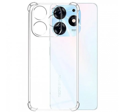 Чохол до мобільного телефона BeCover Anti-Shock Tecno Spark 10 Pro (KI7) Clear (709831) Чохол до мобільного телефона BeCover Anti-Shock Tecno Spark 10 Pro (KI7) Clear (709831)