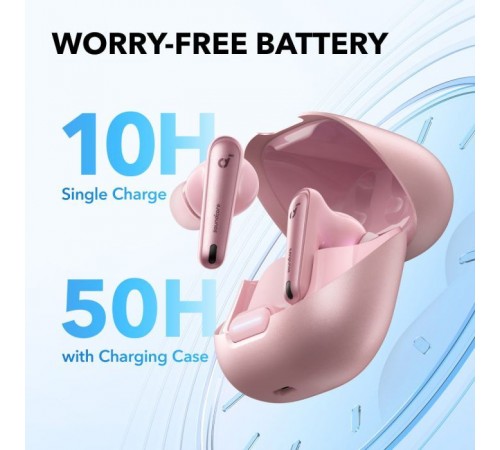 Наушники Anker SoundCore Liberty 4 NC Pastel Pink (A3947G51) Наушники Anker SoundCore Liberty 4 NC Pastel Pink (A3947G51)