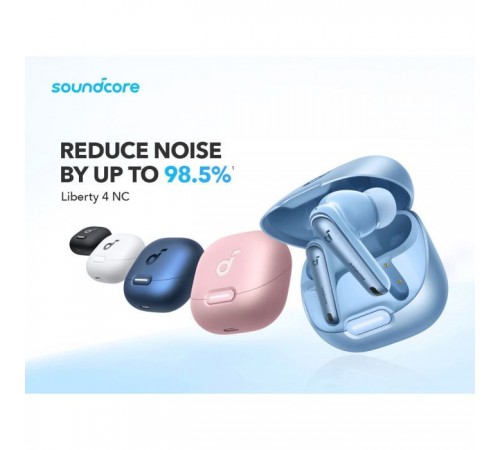 Наушники Anker SoundCore Liberty 4 NC Pastel Pink (A3947G51) Наушники Anker SoundCore Liberty 4 NC Pastel Pink (A3947G51)