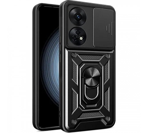 Чохол до мобільного телефона BeCover Military Oppo Reno8 T Black (710023)