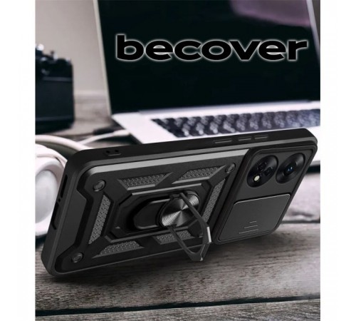 Чохол до мобільного телефона BeCover Military Oppo Reno8 T Black (710023)