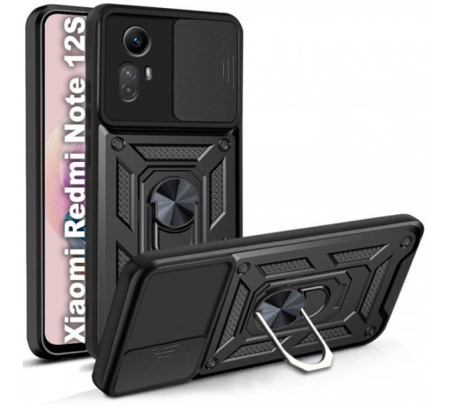 Чохол до мобільного телефона BeCover Military Xiaomi Redmi Note 12S Black (710008) Чохол до мобільного телефона BeCover Military Xiaomi Redmi Note 12S Black (710008)