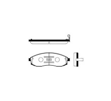 Тормозные колодки HI-Q SP1256