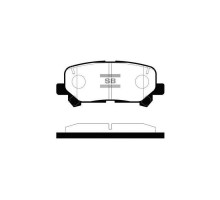 Гальмівні колодки HI-Q SP1461A