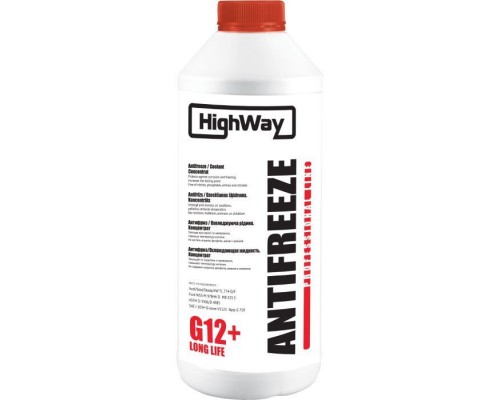Антифриз HighWay концентрат красный 1,5л (10023) Антифриз HighWay концентрат красный 1,5л (10023)