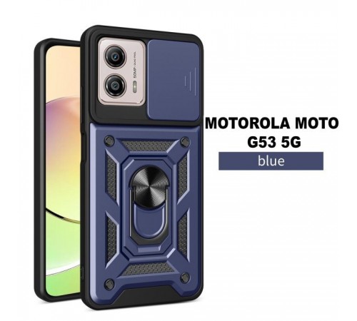 Чохол до мобільного телефона BeCover Military Motorola Moto G53 5G Blue (709985) Чохол до мобільного телефона BeCover Military Motorola Moto G53 5G Blue (709985)