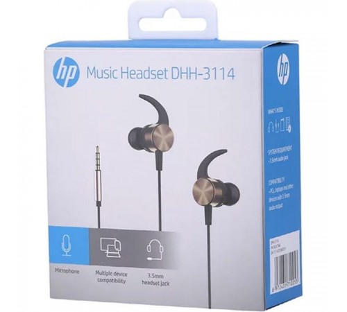 Навушники HP DHH-3114 Gold (DHH-3114GD) Навушники HP DHH-3114 Gold (DHH-3114GD)