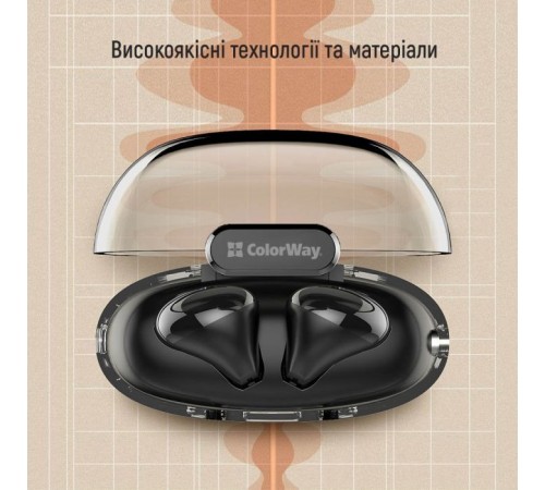 Наушники ColorWay Slim TWS-2 Earbuds Black (CW-TWS2BK) Наушники ColorWay Slim TWS-2 Earbuds Black (CW-TWS2BK)
