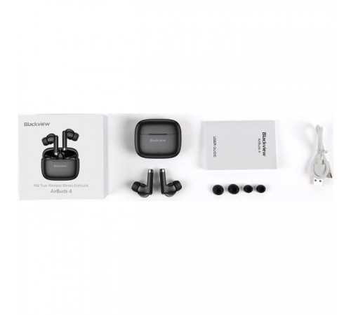 Наушники Blackview AirBuds 4 Black (6931548312673) Наушники Blackview AirBuds 4 Black (6931548312673)