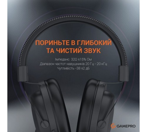 Наушники GamePro HS1050 Black (HS1050) Наушники GamePro HS1050 Black (HS1050)