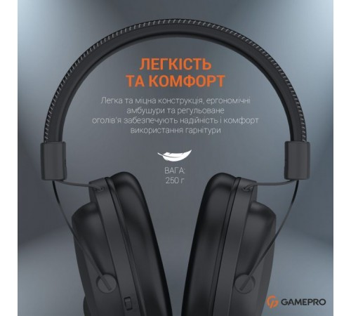 Наушники GamePro HS1050 Black (HS1050) Наушники GamePro HS1050 Black (HS1050)
