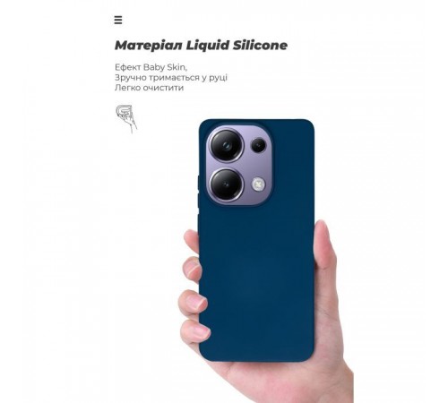 Чохол до мобільного телефона Armorstandart ICON Case Xiaomi Poco M6 Pro 4G Dark Blue (ARM74148) Чохол до мобільного телефона Armorstandart ICON Case Xiaomi Poco M6 Pro 4G Dark Blue (ARM74148)