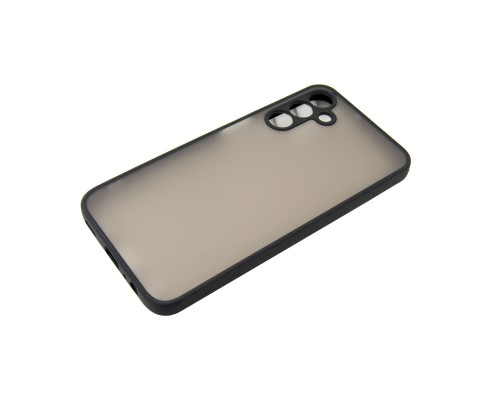 Чохол до мобільного телефона Dengos Matte Samsung Galaxy A25 5G (black) (DG-TPU-MATT-139) Чохол до мобільного телефона Dengos Matte Samsung Galaxy A25 5G (black) (DG-TPU-MATT-139)