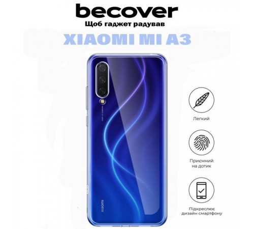 Чохол до мобільного телефона BeCover Xiaomi Mi A3 Transparancy (711035) Чохол до мобільного телефона BeCover Xiaomi Mi A3 Transparancy (711035)