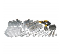 Набор инструментов DeWALT 1/4", 3/8", 1/2", 205 шт. (DWMT81534-1)