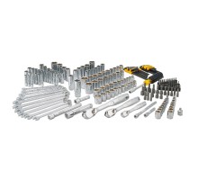 Набір інструментів DeWALT 1/4", 3/8", 1/2", 205 шт. (DWMT81534-1)