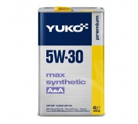 Моторна олива Yuko MAX SYNTHETIC A&A 5W-30 4л (4823110401521)
