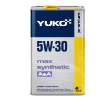 Моторна олива Yuko MAX SYNTHETIC A&A 5W-30 4л (4823110401521)
