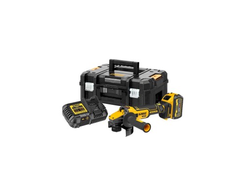 Шліфувальна машина DeWALT 18В XR Li-lon 6Ah, 125 мм, 3000-9000об/хв (DCG409VST1) Шліфувальна машина DeWALT 18В XR Li-lon 6Ah, 125 мм, 3000-9000об/хв (DCG409VST1)