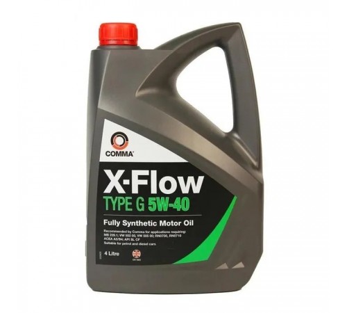 Моторна олива Comma X-FLOW TYPE G 5W-40-4л (XFG4L) Моторна олива Comma X-FLOW TYPE G 5W-40-4л (XFG4L)