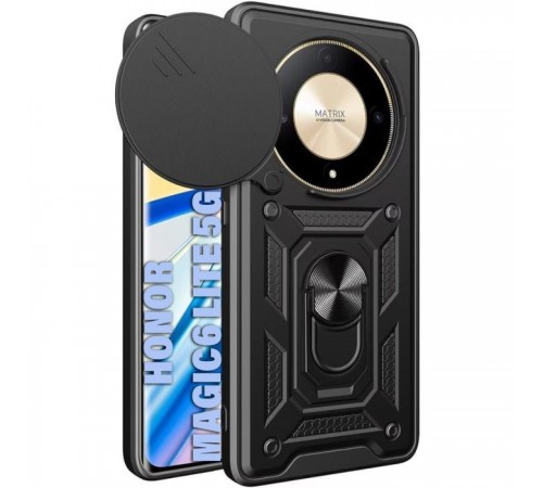 Чохол до мобільного телефона BeCover Military Honor Magic6 Lite 5G Black (710997) Чохол до мобільного телефона BeCover Military Honor Magic6 Lite 5G Black (710997)