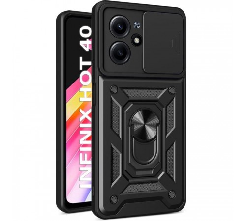 Чохол до мобільного телефона BeCover Military Infinix Hot 40 (X6836) Black (710672) Чохол до мобільного телефона BeCover Military Infinix Hot 40 (X6836) Black (710672)