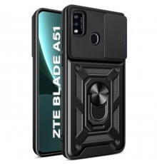 Чохол до мобільного телефона BeCover Military ZTE Blade A51 Black (710698)