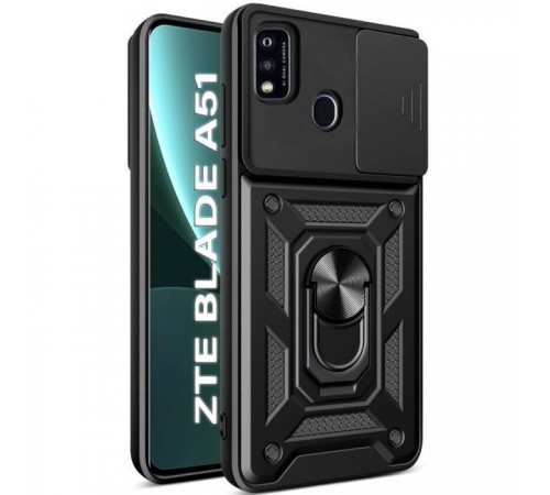 Чохол до мобільного телефона BeCover Military ZTE Blade A51 Black (710698) Чохол до мобільного телефона BeCover Military ZTE Blade A51 Black (710698)