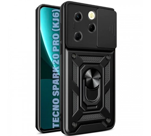 Чохол до мобільного телефона BeCover Military Tecno Spark 20 Pro (KJ6) Black (711022) Чохол до мобільного телефона BeCover Military Tecno Spark 20 Pro (KJ6) Black (711022)