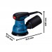 Шліфувальна машина Bosch GEX 125-1 AE 250Вт, 125 мм, 7500-12000об/хв (0.601.3A8.020)