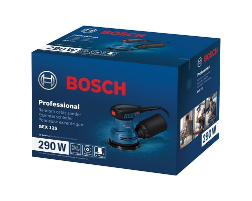 Шліфувальна машина Bosch GEX 125-1 AE 250Вт, 125 мм, 7500-12000об/хв (0.601.3A8.020)