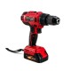 Шуруповерт GTM DSI18/60BL с ударом, 18V, 60Нм, 2x2Ah (DSI18/60BL)
