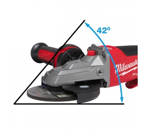 Шліфувальна машина Milwaukee M18 FSAGF125XPDB-0X, 125 мм, з плоским редуктором, HD кейс (без АКБ та ЗП) (4933478439) Шліфувальна машина Milwaukee M18 FSAGF125XPDB-0X, 125 мм, з плоским редуктором, HD кейс (без АКБ та ЗП) (4933478439)